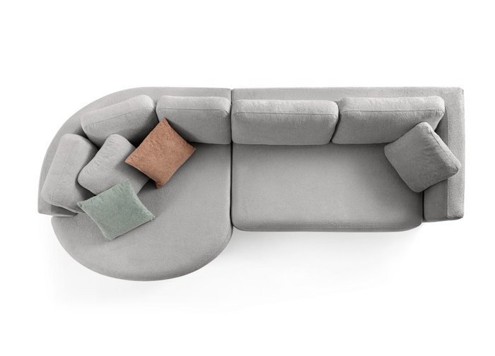 Atelier Del Sofa Venezia Left - Gris